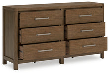 Load image into Gallery viewer, Cabalynn California King Upholstered Bed with Dresser and Nightstand
