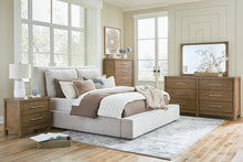 Load image into Gallery viewer, Cabalynn Queen Upholstered Bed with Dresser
