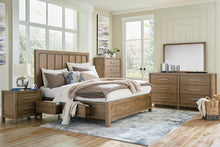 Load image into Gallery viewer, Cabalynn California King Panel Bed with Dresser and Nightstand
