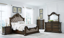 Load image into Gallery viewer, Maylee King Upholstered Bed with Dresser and Nightstand
