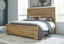 Load image into Gallery viewer, Galliden California King Panel Bed with Dresser and Nightstand
