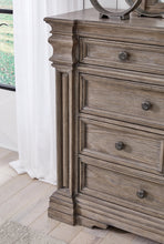 Load image into Gallery viewer, Blairhurst California King Panel Bed with Dresser and Nightstand
