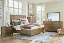 Load image into Gallery viewer, Cabalynn King Panel Bed with Dresser and Nightstand
