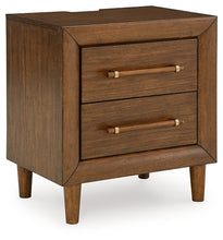 Load image into Gallery viewer, Lyncott King Upholstered Bed with Dresser and Nightstand
