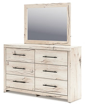 Load image into Gallery viewer, Lawroy Queen Panel Bed with Mirrored Dresser
