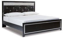 Load image into Gallery viewer, Kaydell King Upholstered Panel Platform Bed with Mirrored Dresser, Chest and 2 Nightstands

