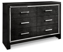 Load image into Gallery viewer, Kaydell Queen Upholstered Panel Storage Bed with Dresser
